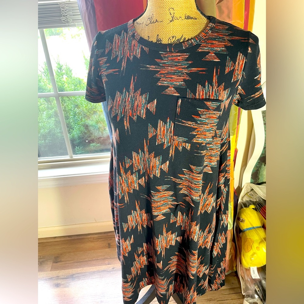 LulaRoe XXS Aztec Design Dress